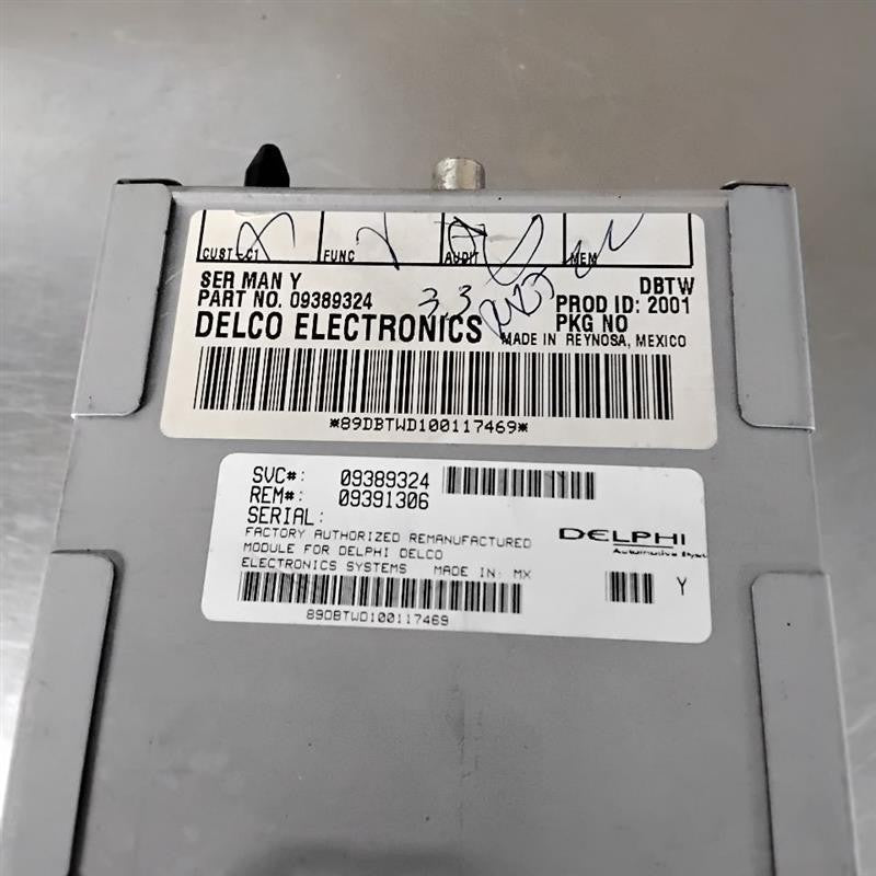 Audio & Visual Equip.(radio) BUICK LESABRE 00 01