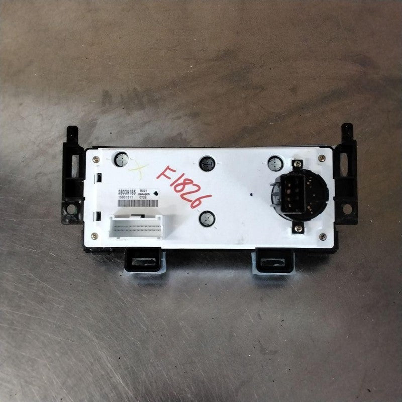Heater A/c Control PONTIAC G6 05 06 07 08 09