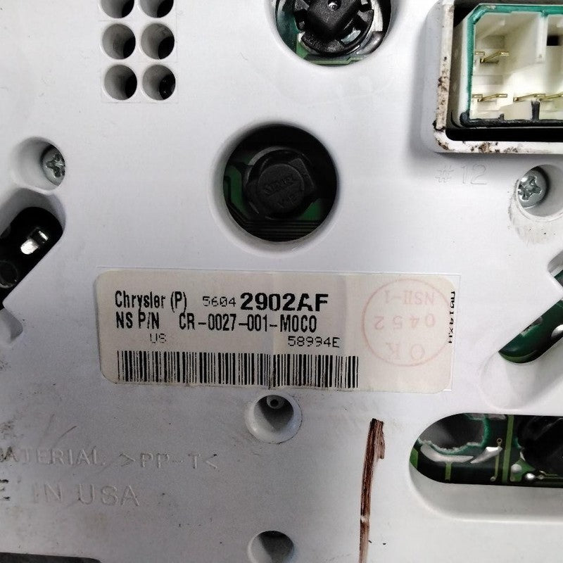 Speedometer JEEP GRAND CHEROKEE 02 03 04