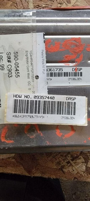 Engine/motor Brain Box BUICK LESABRE (80 & UP) 99 00