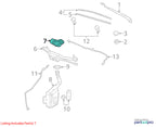 2005-2010 Chevrolet Cobalt Wiper Motor Front OEM#22664679