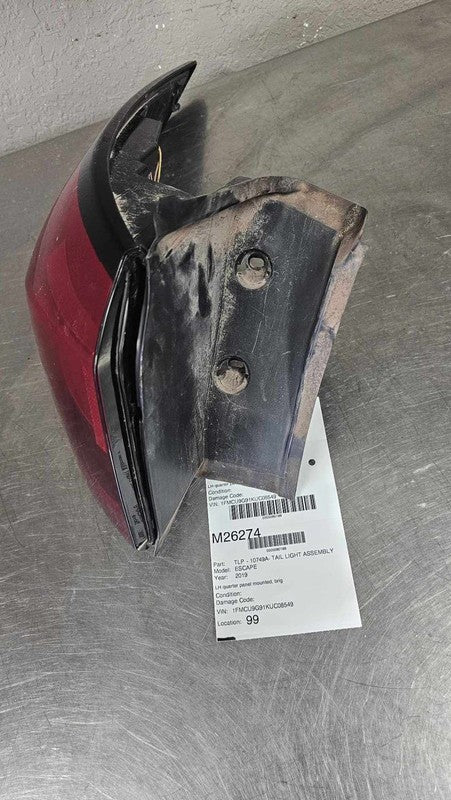 2019 Ford Escape Left Tail Light Assembly OEM# GJ5Z13405H