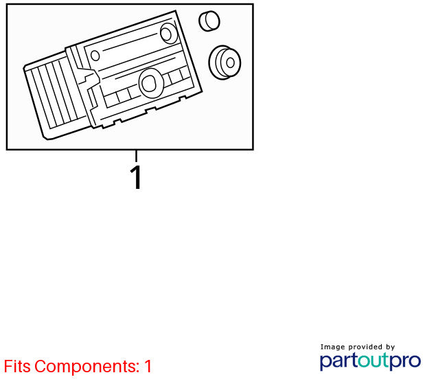2012 Chevrolet Captiva Audio & Visual Equip.(radio) OEM#22924485