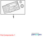2012 Chevrolet Captiva Audio & Visual Equip.(radio) OEM#22924485