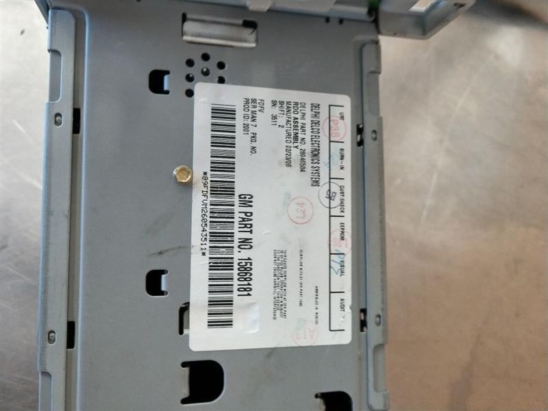 Audio & Visual Equip.(radio) CHEVY EQUINOX 06