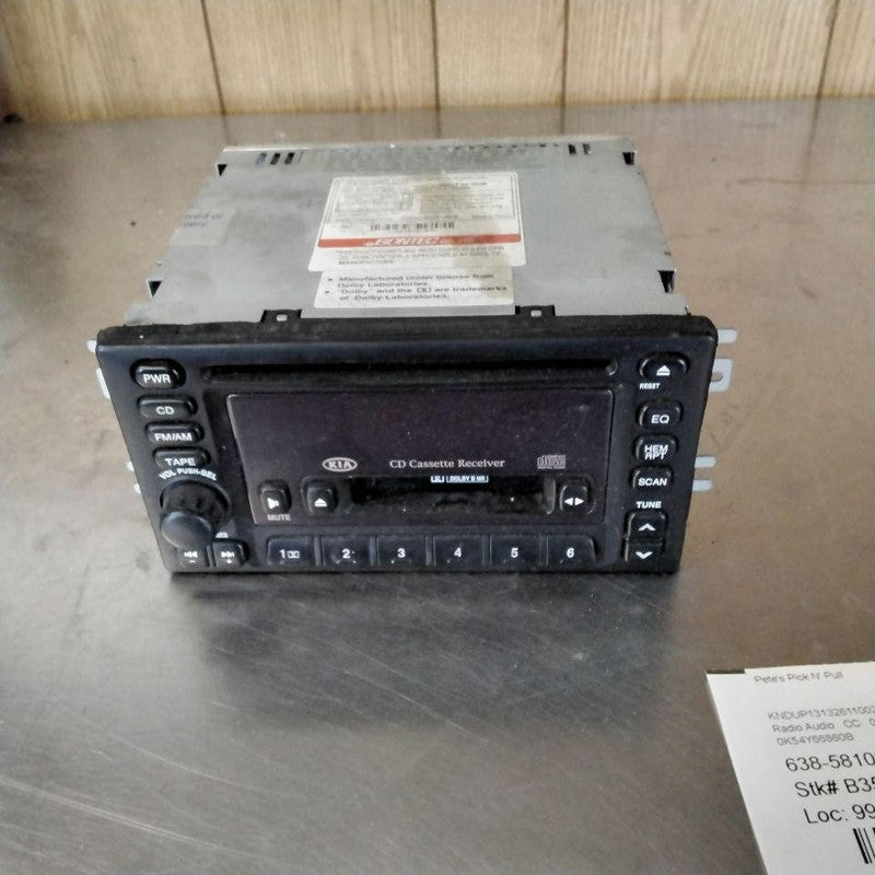Audio & Visual Equip.(radio) KIA SEDONA 02 03 04 05