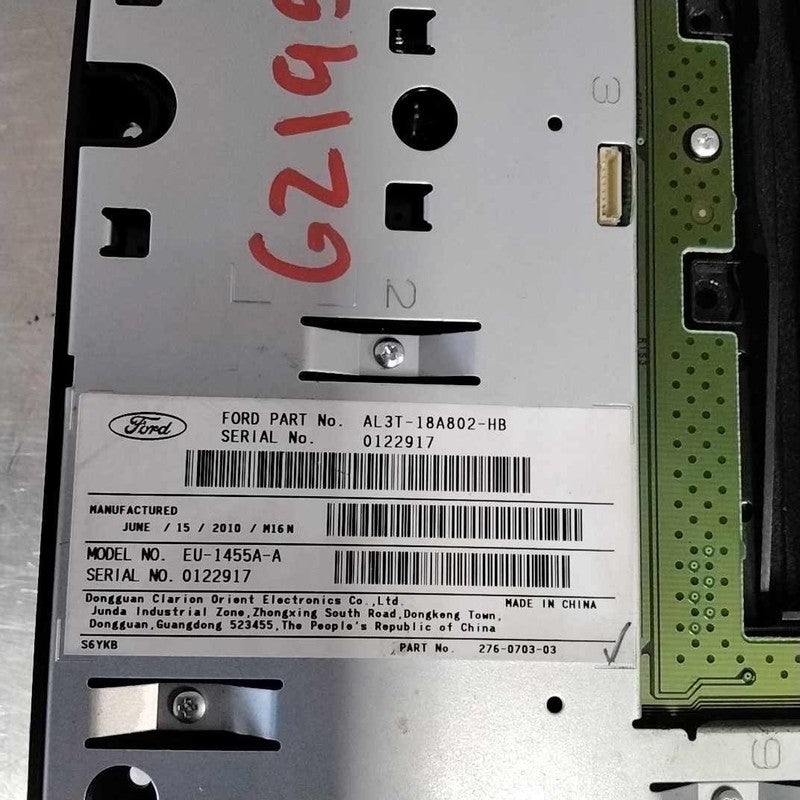 Audio & Visual Equip.(radio) FORD PICKUP F150 10