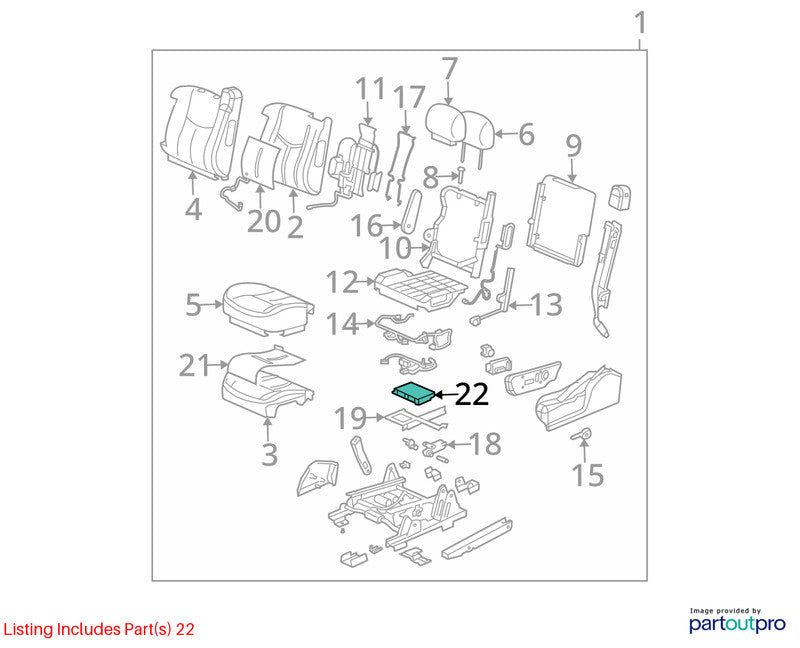 2006 Chevrolet Avalanche 1500 Chassis Brain Box OEM#15837363