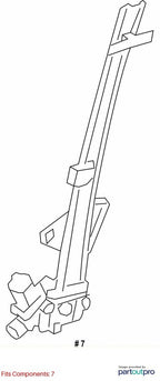 2017-2023 Subaru Impreza Left Front Door Regulator