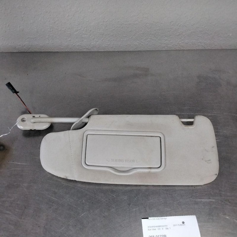 Sun Visor FORD FUSION Left 10 11 12