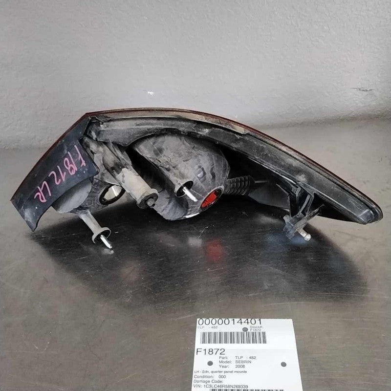 Tail Light Assembly CHRYSLER SEBRING Left 07 08
