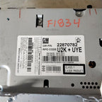 Audio & Visual Equip.(radio) CHEVY CRUZE 11 12